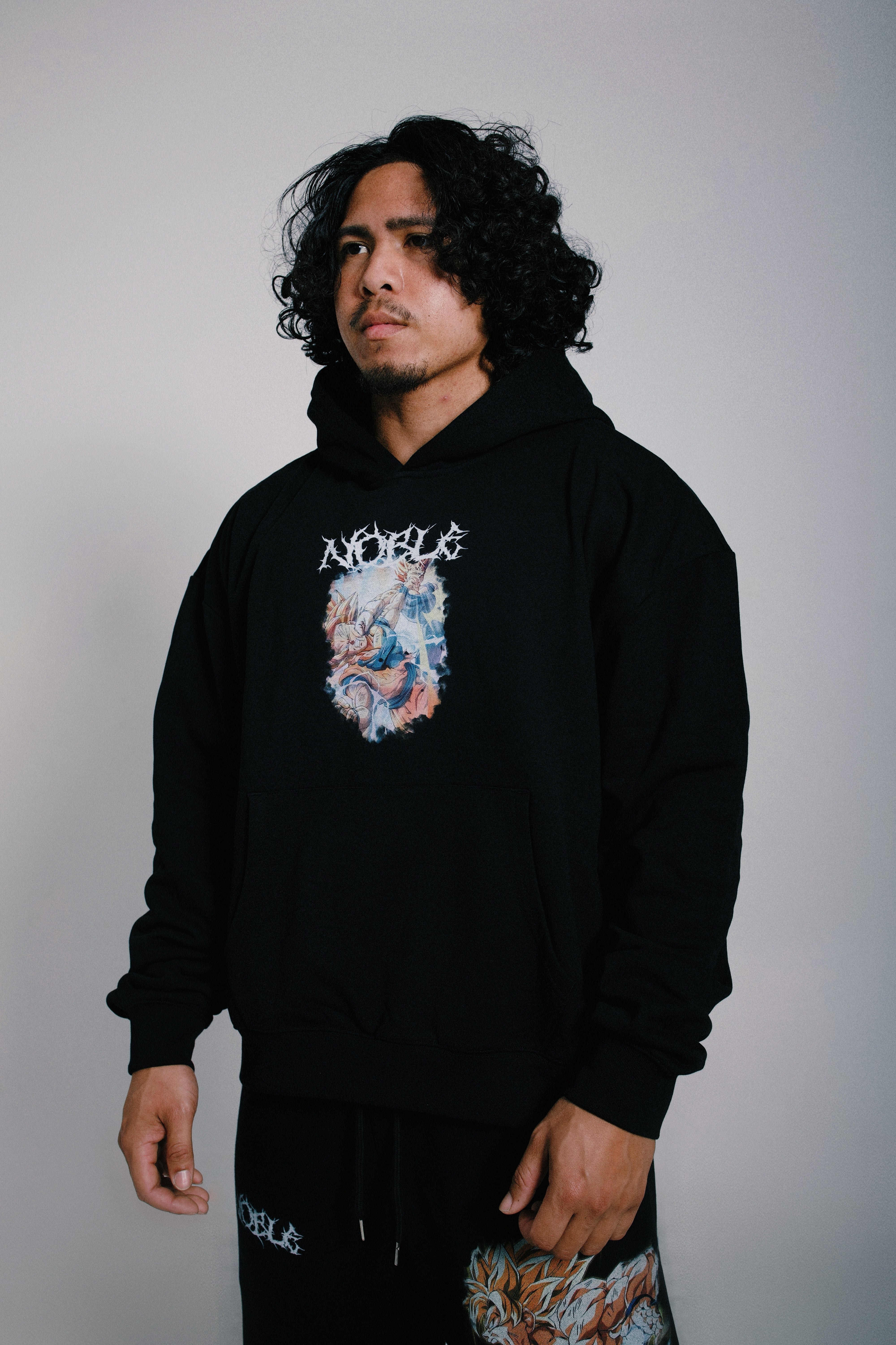 GOKU & VEGETA OVERSIZED HOODIE