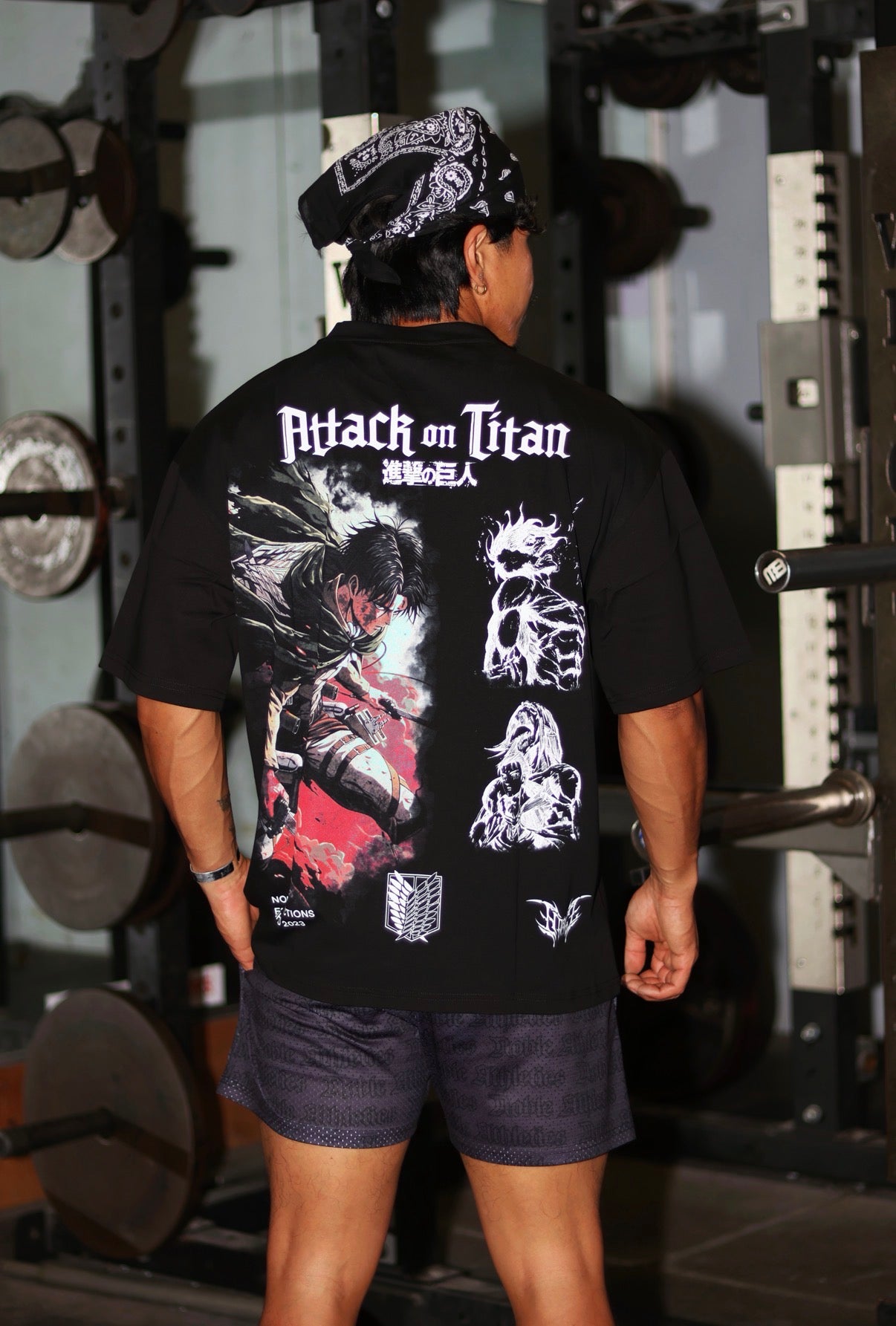 ATTACK ON TITAN OVERSIZED TEE